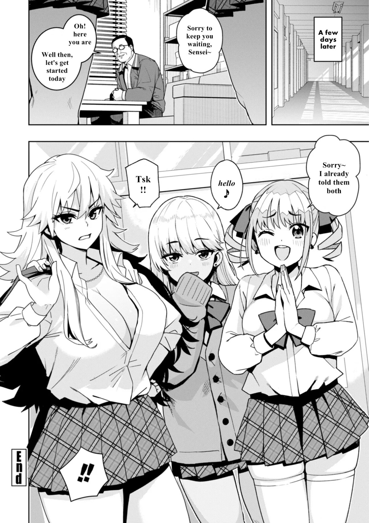 Hentai Manga Comic-Why are they bad girls?-Read-23